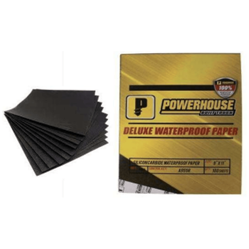 Powerhouse Waterproof Sandpaper - KHM Megatools Corp. Powerhouse Waterproof Sandpaper - KHM Megatools Corp.